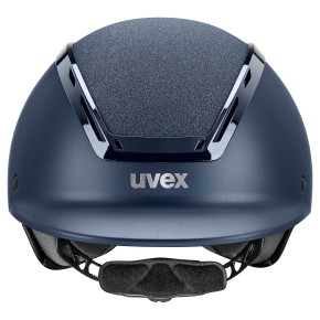 Uvex Exxeed Starshine Reithelm – blau S-M