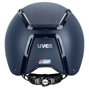 Uvex Exxeed Starshine Reithelm – blau S-M
