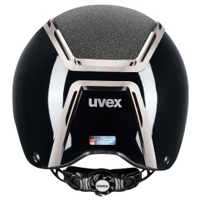 Uvex Exxeed Blaze Reithelm – Schwarz M-L