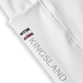 Kingsland Classic Damen Reitleggings Vollgrip Weiß