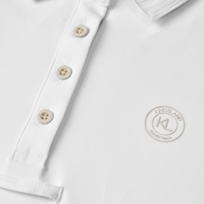 Kingsland Turniershirt Kurzarm Herren KLLorenzo Weiß