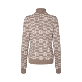 Kingsland KLAnnabella Damen Strick-Rollkragenpullover Dove Melange