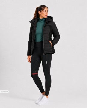 ea.St Reggings R1 Highwaist Winter Light schwarz