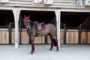 Kentucky Schabracke VELVET Dressur bordeaux