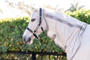 Horseware Fliegendecke Amigo All in One grey & silver