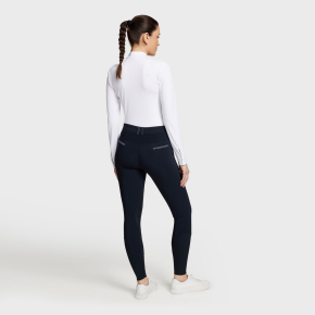 Samshield Damen Kniegrip Reithose Adele Navy 38 (FR 36)