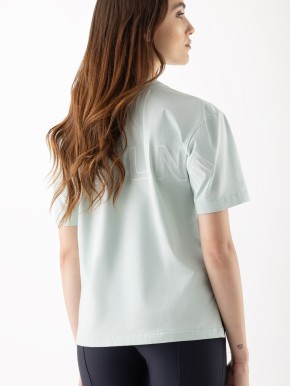 Equiline Damen T-Shirt EQCrogo in Surf Green