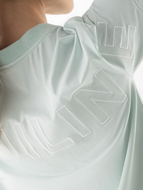 Equiline Damen T-Shirt EQCrogo in Surf Green