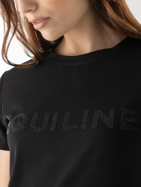 Equiline Damen T-Shirt EQGless in Schwarz