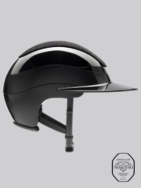 Equiline Xanto Top Swarovski Reithelm Schwarz