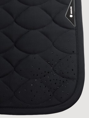 Equiline Schabracke EQTech Schwarz mit Strass