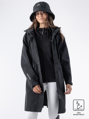 Equiline Eqextre Damen Regenmantel schwarz