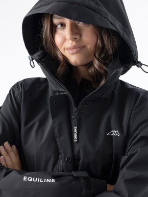Equiline Eqextre Damen Regenmantel schwarz