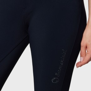 Samshield Damen Kniegrip Reithose Highwaist Clara navy
