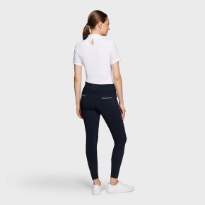 Samshield Damen Kniegrip Reithose Highwaist Clara navy