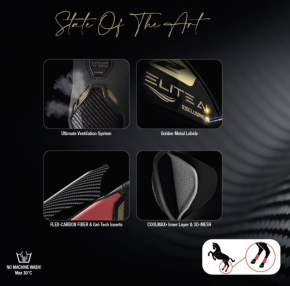 Zandona ELITE AIR fetlock hinten schwarz
