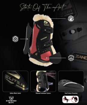 Zandona ELITE AIR Sensitive + Gamaschen braun