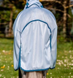 Horseware Amigo Fliegendecke Bug Rug Plus Azure Blue/Navy & Electric Blue