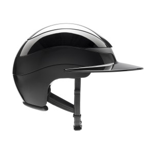 Equiline Xanto Reithelm Schwarz – Stil & Sicherheit mit Visier