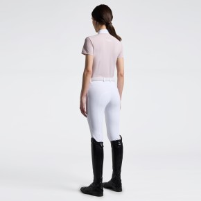 Cavalleria Toscana Turnier-Shirt Kurzarm Damen Violet Ice