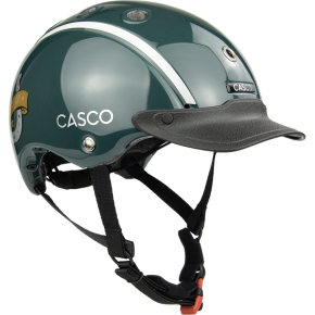 Casco Kinder Reithelm Nori Lucky Kid Emerald mit Comic