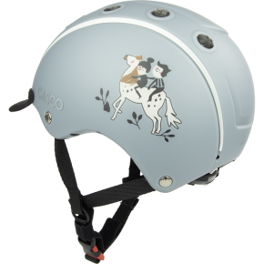 Casco Kinder Reithelm Nori Trail of Tales Grey mit Comic