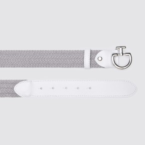 Cavalleria Toscana Gürtel für Damen in Weiß/Grau M