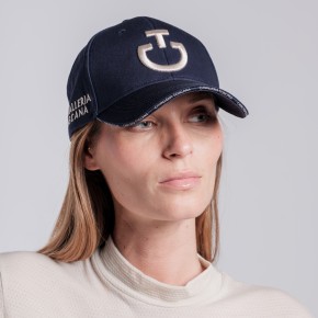 Cavalleria Toscana Navy/Rainy Day Cap