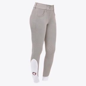 Cavalleria Toscana Damen Reithose American Breeches Kniegrip gemustert 34 (it 40)