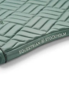 Equestrian Stockholm Dressur Schabracke Modern Mint Green Full