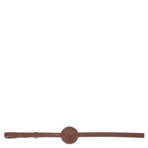 Trust Arezzo Gummizügel mit Noppen braun mit silber