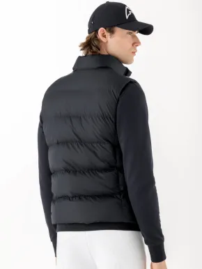 Equiline Herren Steppweste Eqcortek schwarz