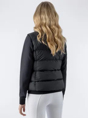 Equiline Damen Steppweste Eqvartek schwarz