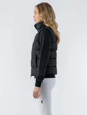 Equiline Damen Steppweste Eqvartek schwarz
