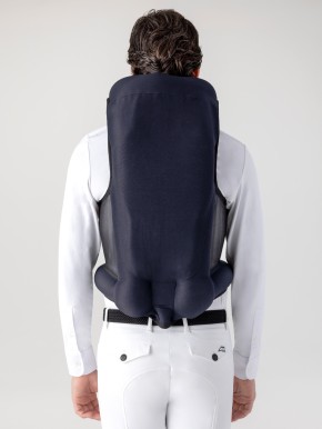 Equiline Airbag Belair mit Rückenprotektor navy