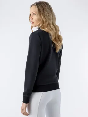 Equiline Damen Sweatjacke Eqcarrek schwarz