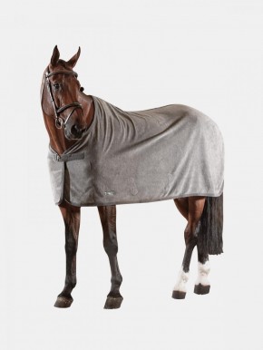 Equiline Abschwitzdecke Hugo grau 155