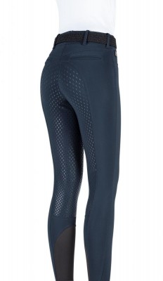 Equiline Damen Vollgrip Reithose Adellek navy