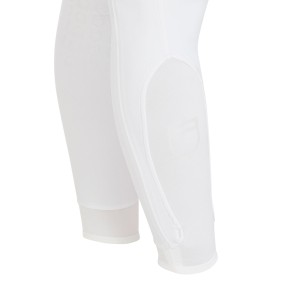 Equestro Reithose mit Kniegrip für Damen Slim-Fit - weiß