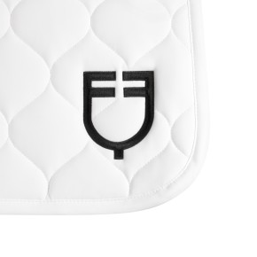 Dressurschabracke Onion von Equestro - Weiß FULL