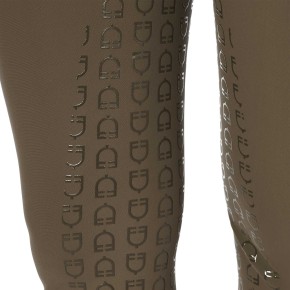Damenreithose Highwaist von Equestro - Vollgrip, Walnut