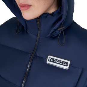 Winterjacke für Damen von Equestro Navy - 3-in-1