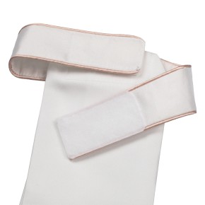 Equestro Plastron mit Glitzersteinen weiß/rosa