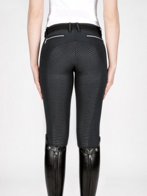 Equiline Vollgrip Reithose Damen Cedar schwarz