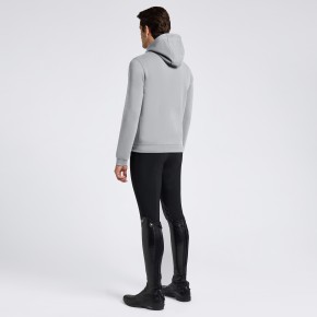 Cavalleria Toscana Herren Zip Hoodie hellgrau