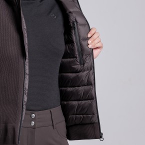 Cavalleria Toscana Tech-Knit Daunenjacke Damen Espresso
