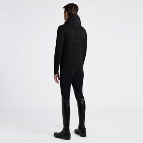 Cavalleria Toscana Technical Knit Softshell Jacke Herren Schwarz L