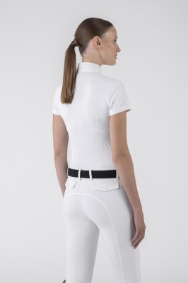 Equiline Damen Turnierpoloshirt Camberk weiß