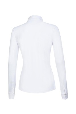 Equiline Damen Turniershirt Langarm CASEC weiß Gr. M