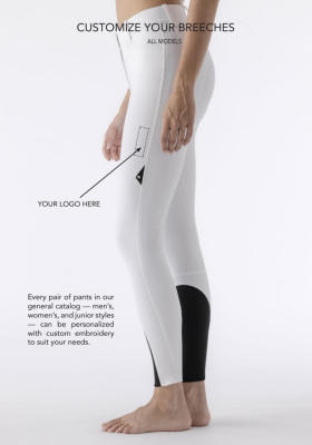 Equiline Damen Reithose mit Kniegrip Cornek grau 38 (IT 42)